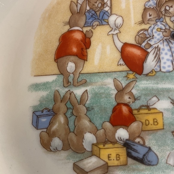 1984 “Bunnykins” Royal Doulton Tableware LTD 1936 Golden Jubilee Celebration 8” - Picture 6 of 9